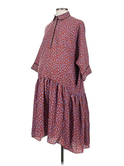 Pre-owned Hatch Casual Dress In Red