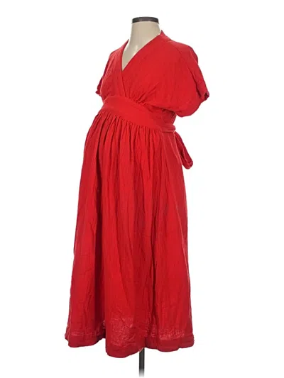 Pre-owned Hatch Casual Dress In Red
