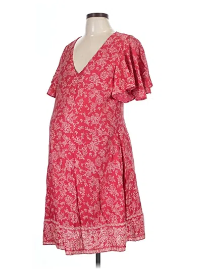 Pre-owned Hatch Casual Dress In Red