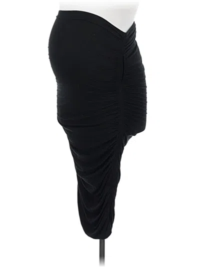 Pre-owned Hatch Casual Skirt In Black