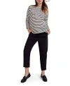 Hatch Collection The Asher Under The Bump Maternity Pant In Black
