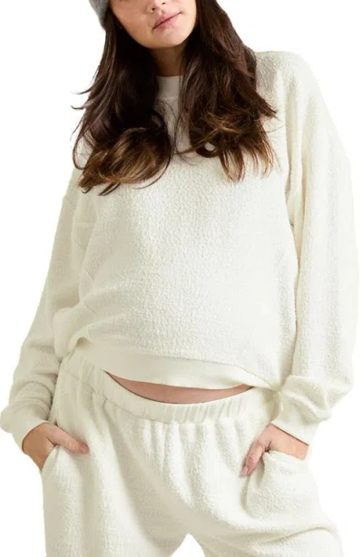 HATCH COLLECTION HATCH COLLECTION THE DINA BOUCLE SWEATSHIRT