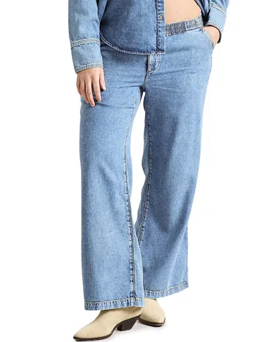 Hatch Collection The Ellie Drapey Denim Maternity Pant