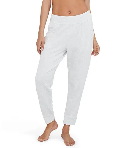 Hatch Collection The Indoor/outdoor Under The Bump Maternity Jogger In Oat Melange