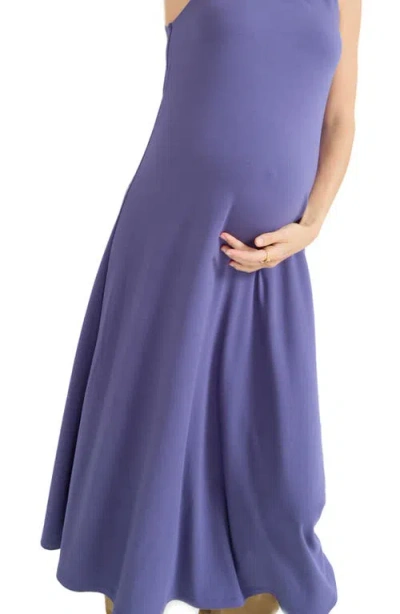 Hatch Collection The Jamie Dress In Burgundy