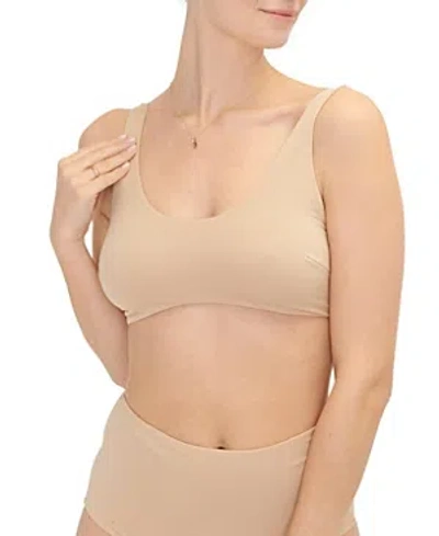 Hatch Collection The Maternity Wireless Bralette In Sand