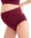 Hatch Collection The Seamless Maternity & Post Partum Brief In Fig