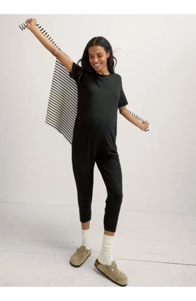 Hatch Collection The Walkabout Jumper In Black