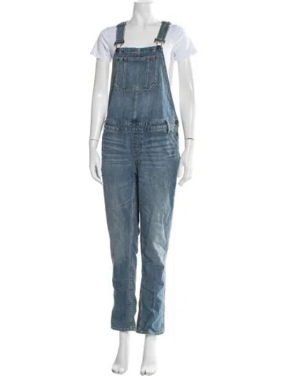 Pre-owned Hatch Crew Neck Overalls W/ Tags In Blue