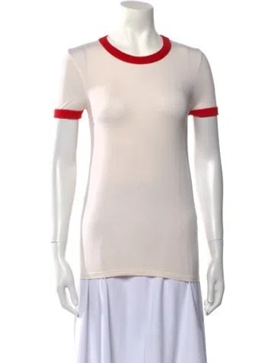 Pre-owned Hatch Crew Neck Short Sleeve T-shirt In Neutral