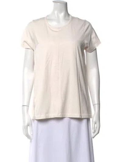 Pre-owned Hatch Crew Neck Short Sleeve T-shirt In Neutrals