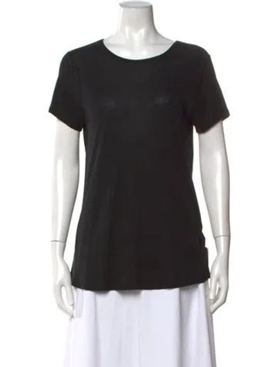 Pre-owned Hatch Crew Neck Short Sleeve T-shirt W/ Tags In Black