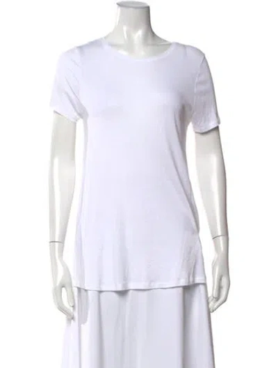 Pre-owned Hatch Crew Neck Short Sleeve T-shirt W/ Tags In White