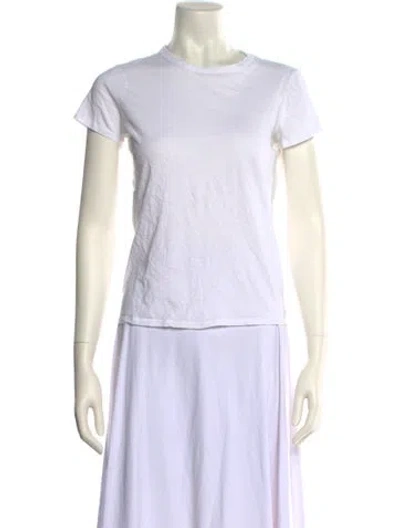 Pre-owned Hatch Crew Neck Short Sleeve T-shirt In White