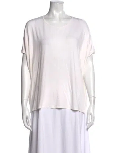 Pre-owned Hatch Crew Neck Short Sleeve T-shirt In White