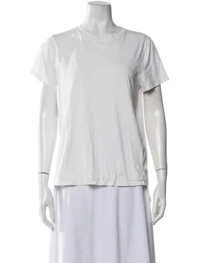 Pre-owned Hatch Crew Neck Short Sleeve T-shirt In White