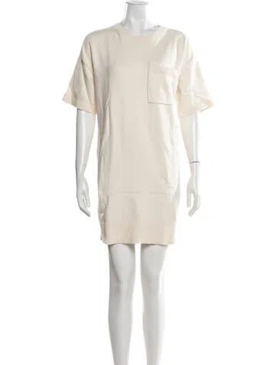 Pre-owned Hatch Crew Neck Sweater In Neutrals/white