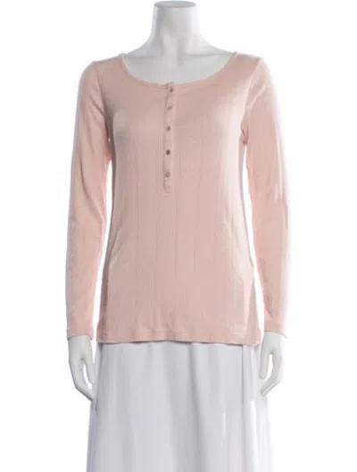 Pre-owned Hatch Crew Neck Sweater In Pink