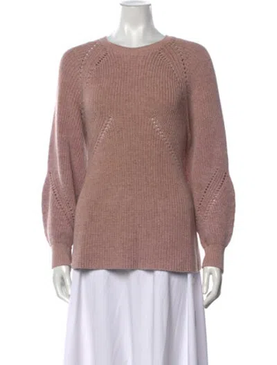 Pre-owned Hatch Crew Neck Sweater In Pink