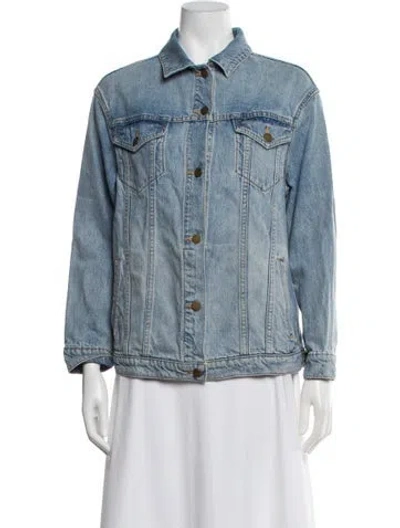 Pre-owned Hatch Denim Jacket In Blue