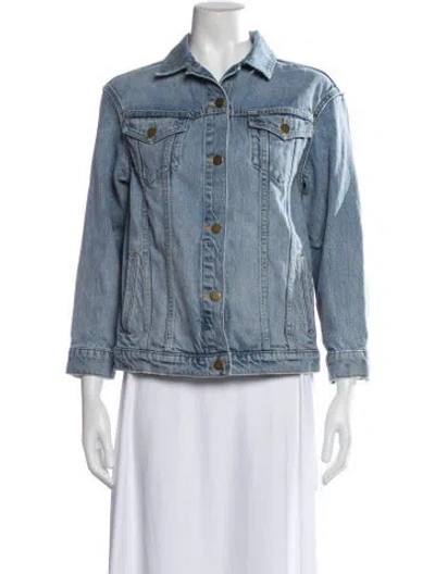 Pre-owned Hatch Denim Jacket In Blue