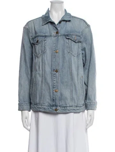 Pre-owned Hatch Denim Jacket In Blue