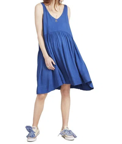 Hatch Fiona Maternity Dress In Blue