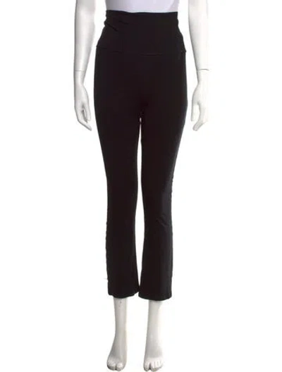Pre-owned Hatch Flared Pants In Black