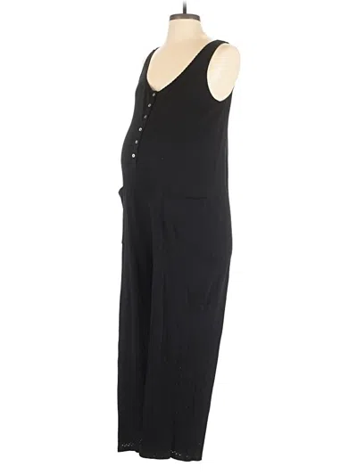 Pre-owned Hatch Jumpsuit In Black