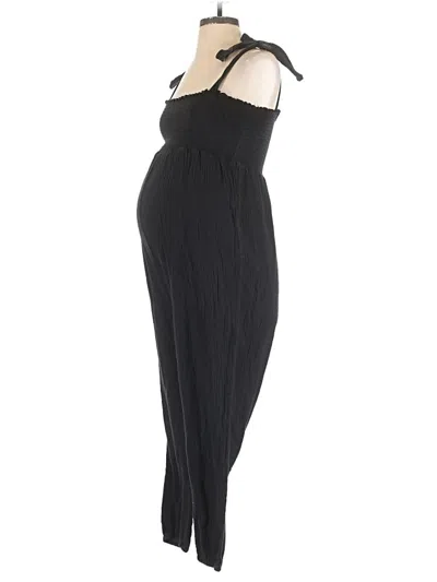 Pre-owned Hatch Jumpsuit In Black