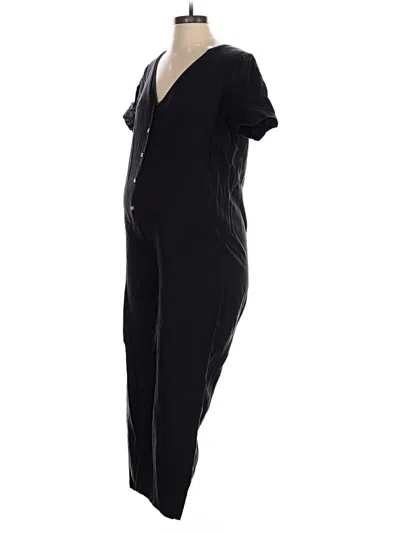 Pre-owned Hatch Jumpsuit In Black