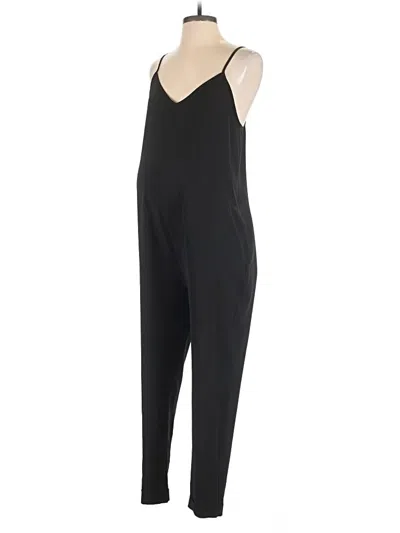 Pre-owned Hatch Jumpsuit In Black