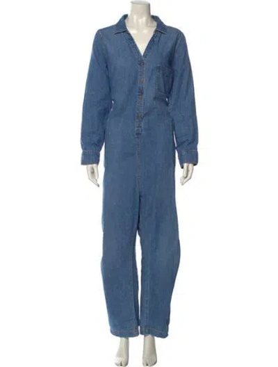 Pre-owned Hatch Jumpsuit In Blue