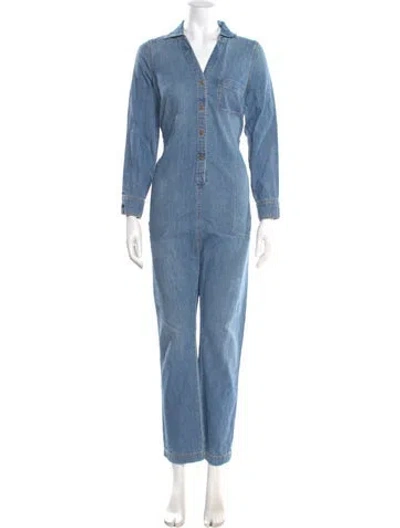 Pre-owned Hatch Jumpsuit In Blue