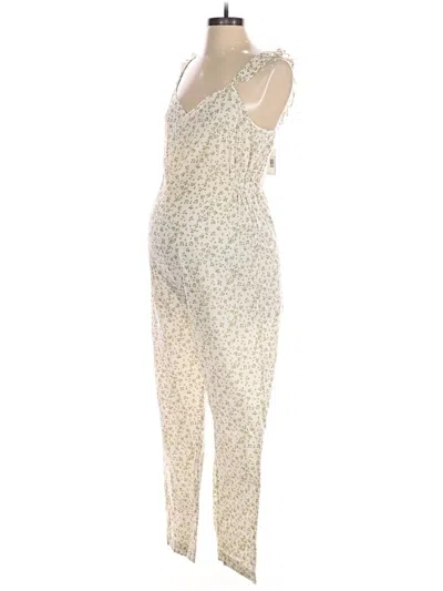 Pre-owned Hatch Jumpsuit In Ivory