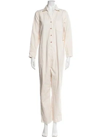 Pre-owned Hatch Jumpsuit In Neutrals