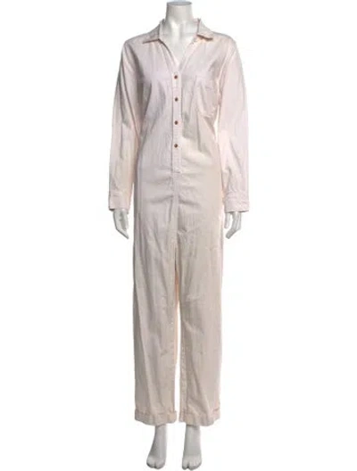 Pre-owned Hatch Jumpsuit In Neutrals