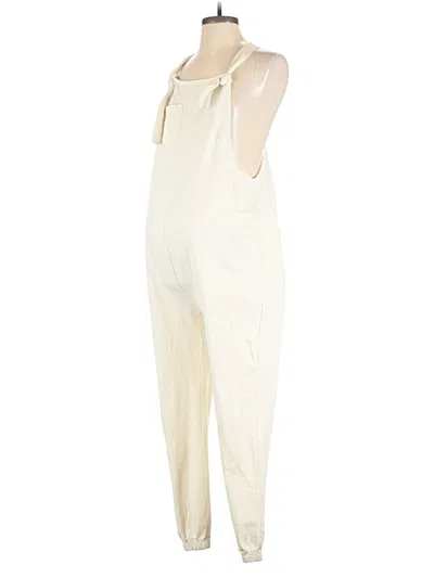 Pre-owned Hatch Jumpsuit In White