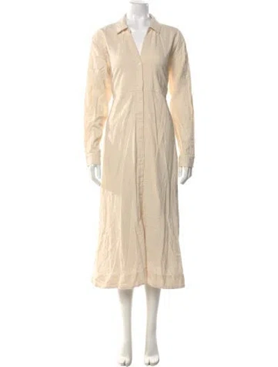 Pre-owned Hatch Long Dress W/ Tags In Neutral