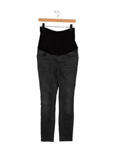 Pre-owned Hatch Low-rise Skinny Leg Jeans In Blue