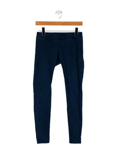 Pre-owned Hatch Low-rise Skinny Leg Jeans In Blue