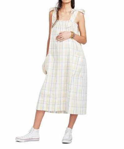 Hatch Maternity The Alexia Dress In Sunflower In Yellow