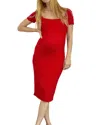 Hatch Maternity The Body Dress In Multi