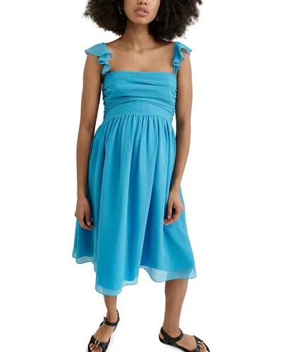 Hatch Maternity The Celeste Dress In Blue