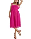 Hatch Maternity The Celeste Dress In Pink