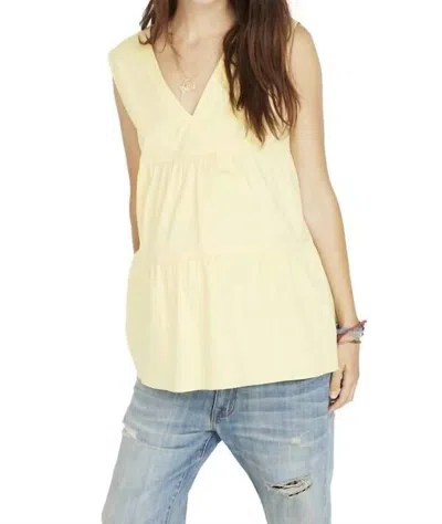 Hatch Maternity The Evelyn Top In Yellow