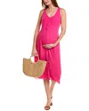 Hatch Maternity The Jaden Dress In Pink