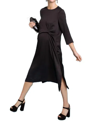 Hatch Maternity The Lauren Dress In Black