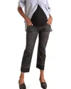 Hatch Maternity The Over The Bump Straight Maternity Jean In Black