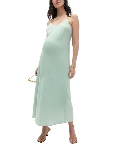 Hatch Maternity The Willow Dress In Blue